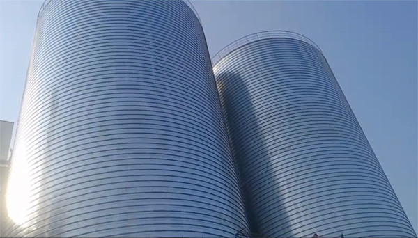 尖草坪2座混凝土高架卷板仓