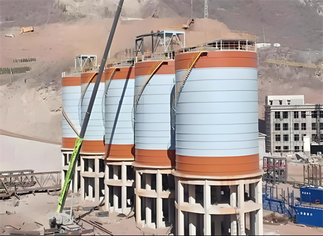 尖草坪高架钢板仓