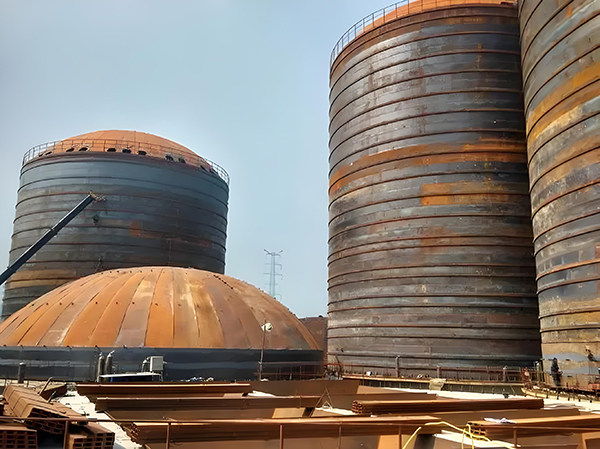 尖草坪焦粉钢板仓